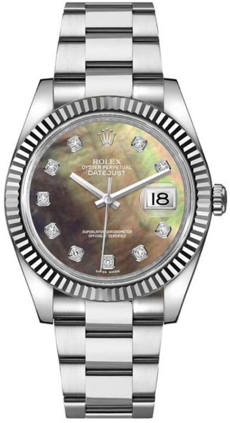 rolex datejust 116234 36 diamanti quadrante nero|orologio datejust 36.